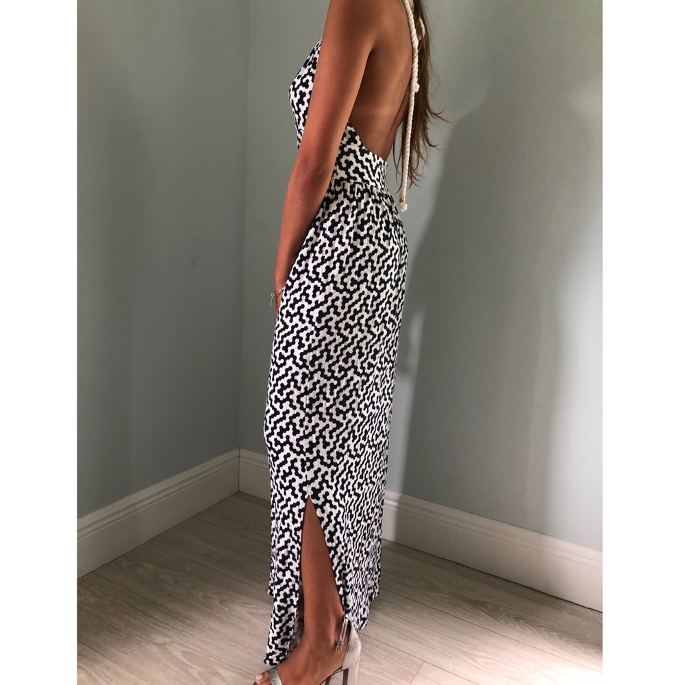 Classic Milly of New York open back maxi dress